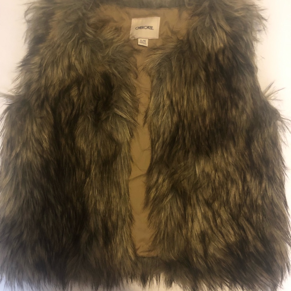 A fur vest